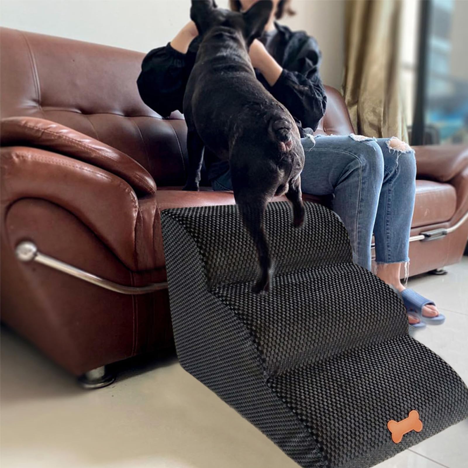 escaleras para Perros-Plataformas escalonadas portátiles, Escalador para