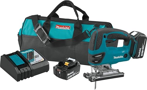 Makita XVJ03 18V LXT Kit de sierra caladora inalámbrica de iones de litio (3.0Ah)