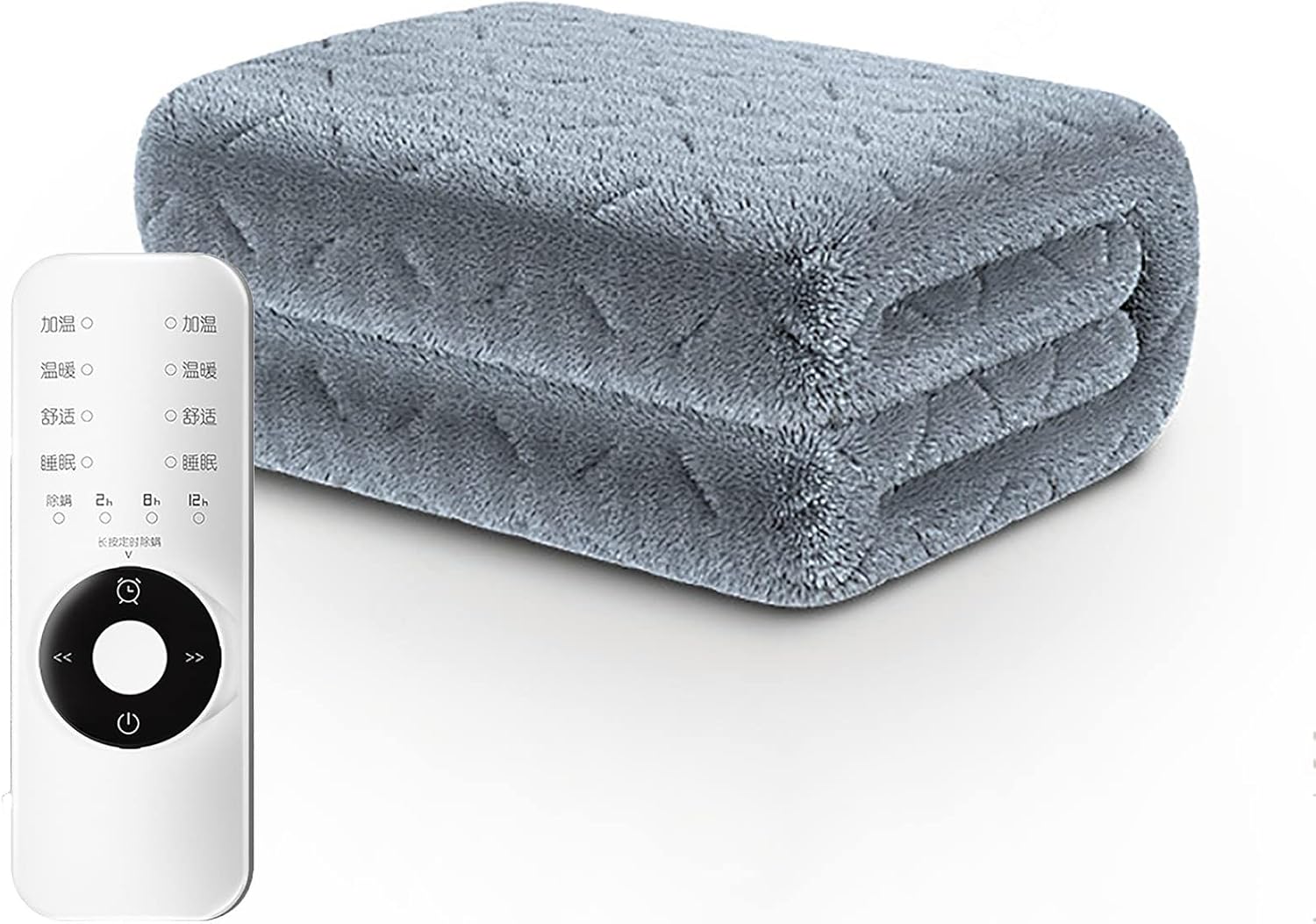 Electric Blanket, Heat Double Electric Blanket with Remote
