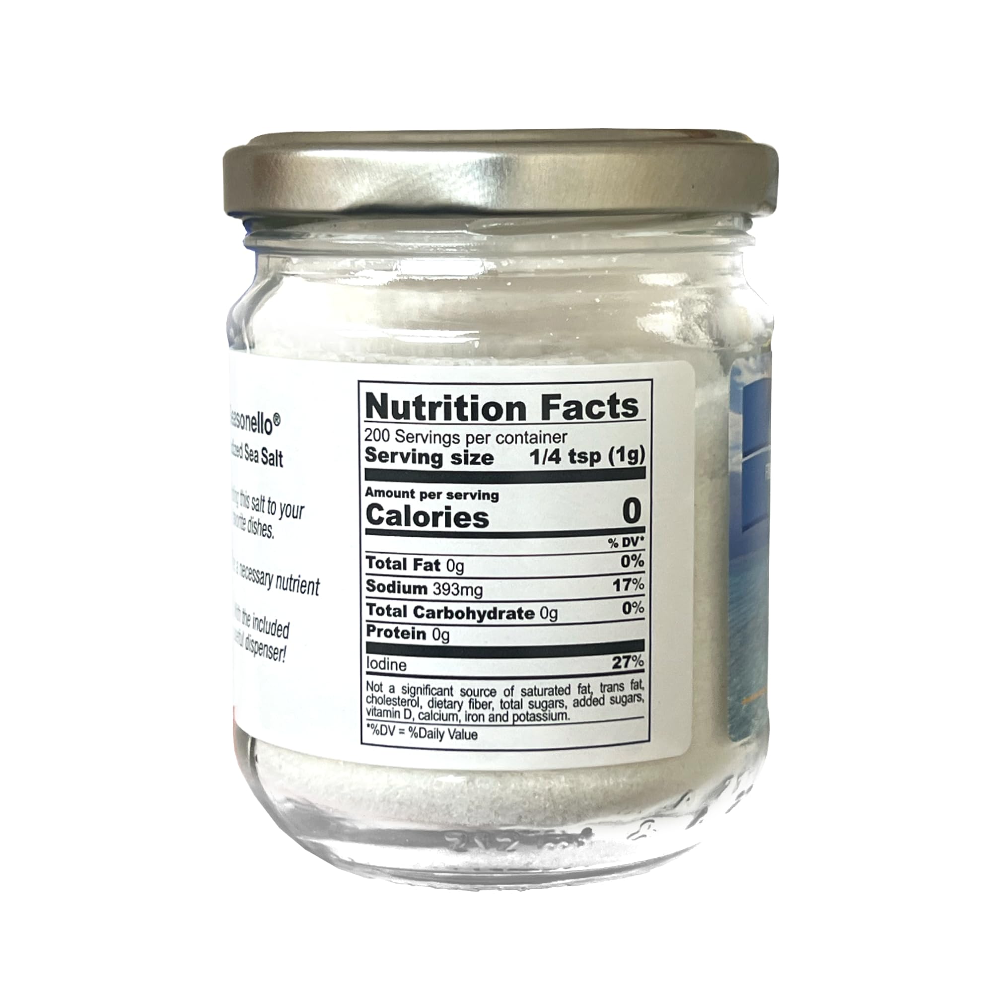 Sanniti Seasonello Italian Sea Salt, 10.58 Oz (Pack of 3) (Fine)