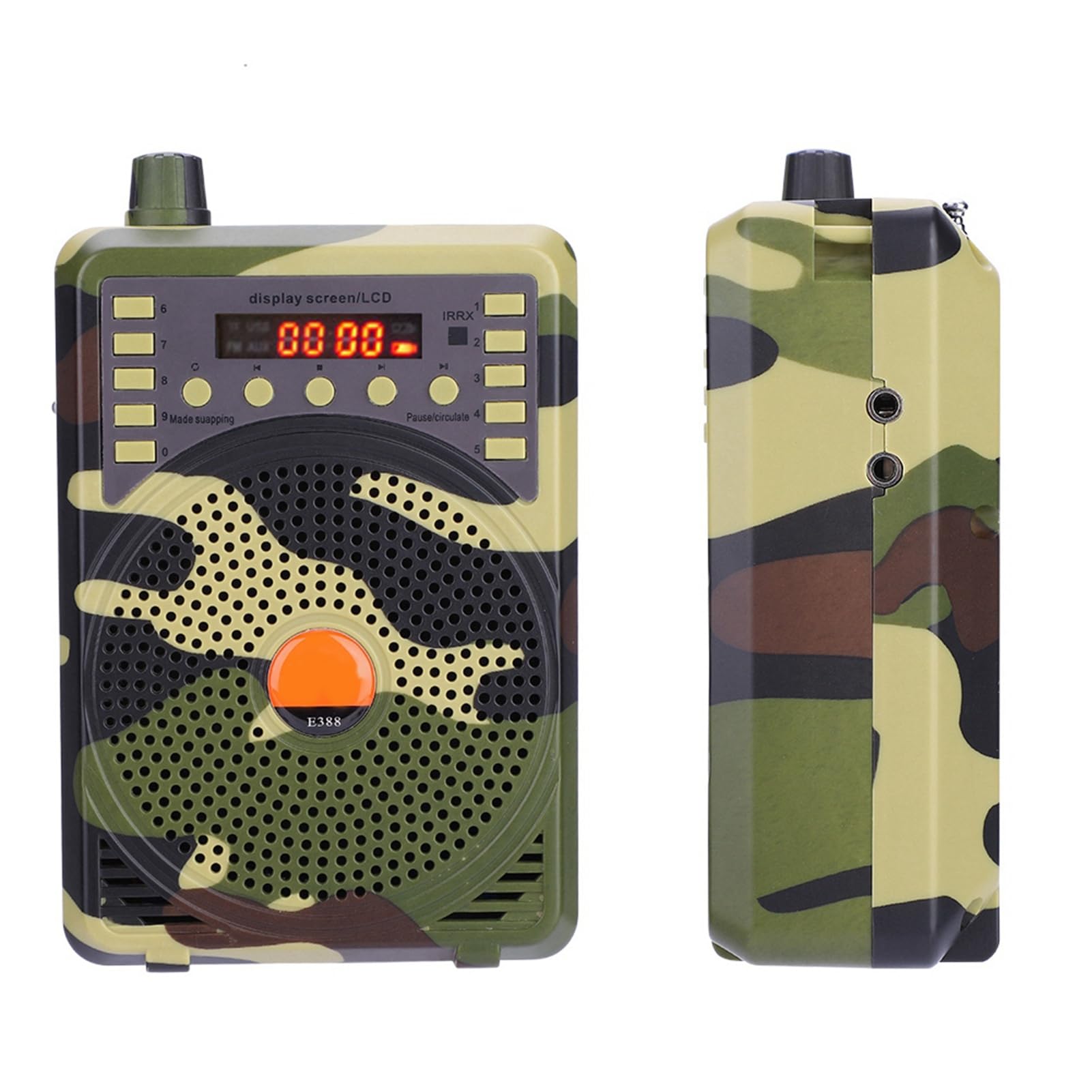 Llamador de Pájaros Electrónico, Altavoz MP3, Kit Control Remoto Portátil