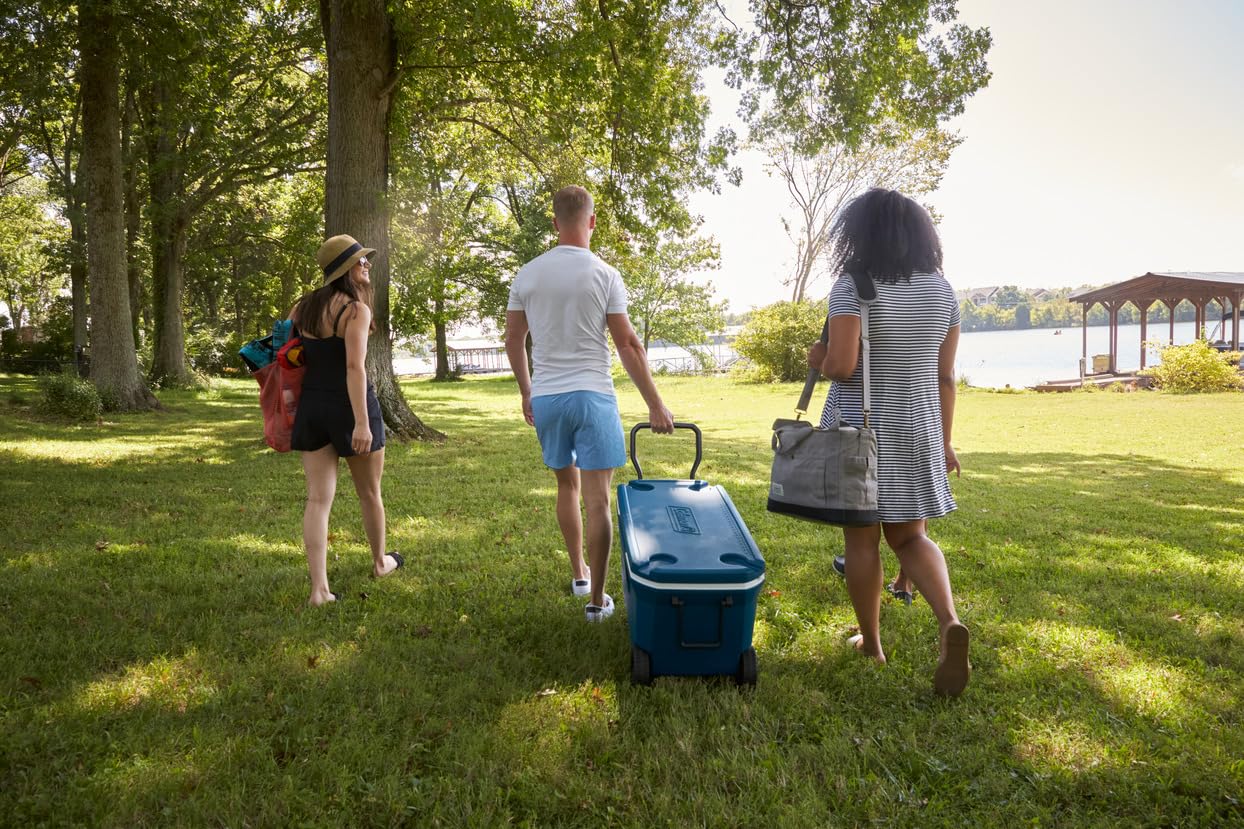 Coleman Xtreme Cooler, nevera con potente capacidad de refrigeración, mantiene la comida y las bebidas frías durante varios días, nevera térmica para camping, festival o pesca