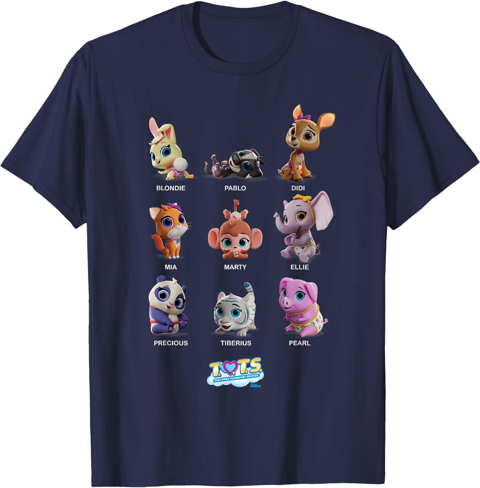 Disney Junior T.O.T.S. Characters T-Shirt