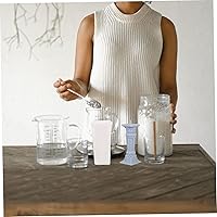 Vista 2 de Anneome Molde de vela de silicona, moldes para velas, molde de yeso, molde de silicona, molde de fundición de jabón creativo, moldes de velas