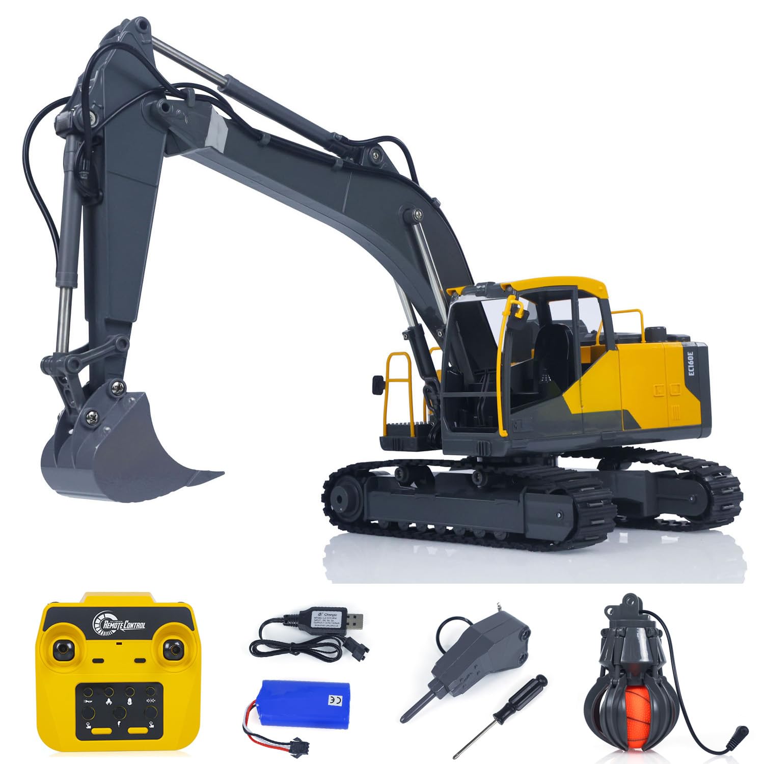 Amazon.com: wheelfun 1/16 DoubleE E598 003 Electric Lifting RC