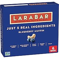 Vista 1 de Larabar - Muffin, barras veganas de frutas y nueces sin gluten, 6