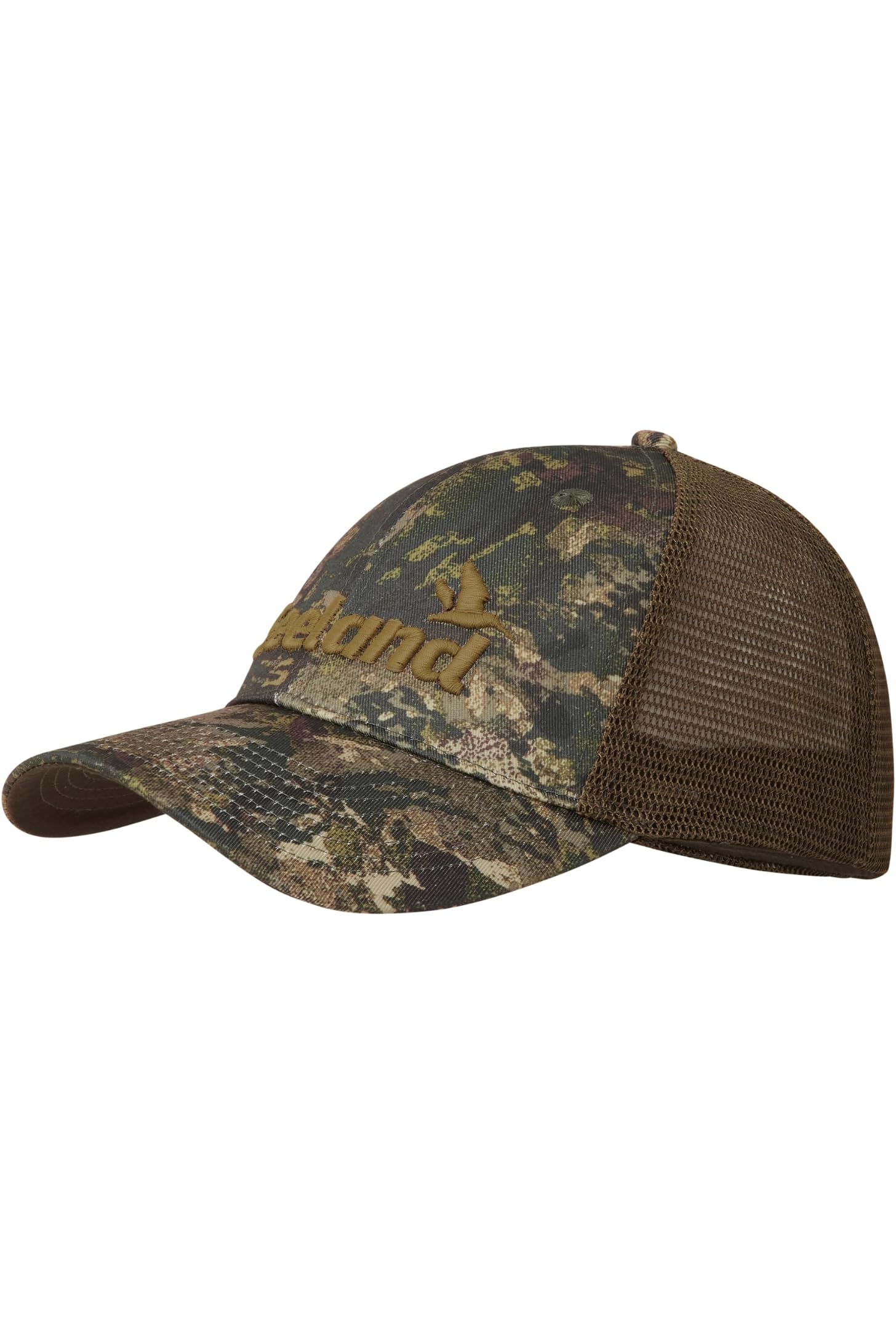 Seeland Unisex Tuff Trucker Cap | Invis Mpc Green Tuff Trucker Cap | Professional Hunting Clothes & Equipment | Scandinavian Quality Made To Last | Invis Mpc Green, One Size