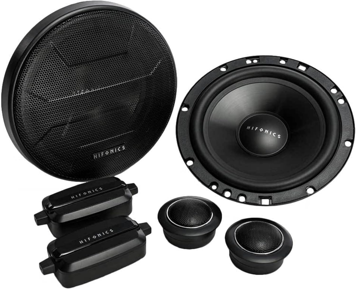 Hifonics Zeus 6.5" 2 Way Car Audio 400W Component Speaker System Pair | ZS65C