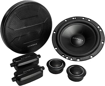 Hifonics Zeus 6.5" 2 Way Car Audio 400W Component Speaker System Pair | ZS65C