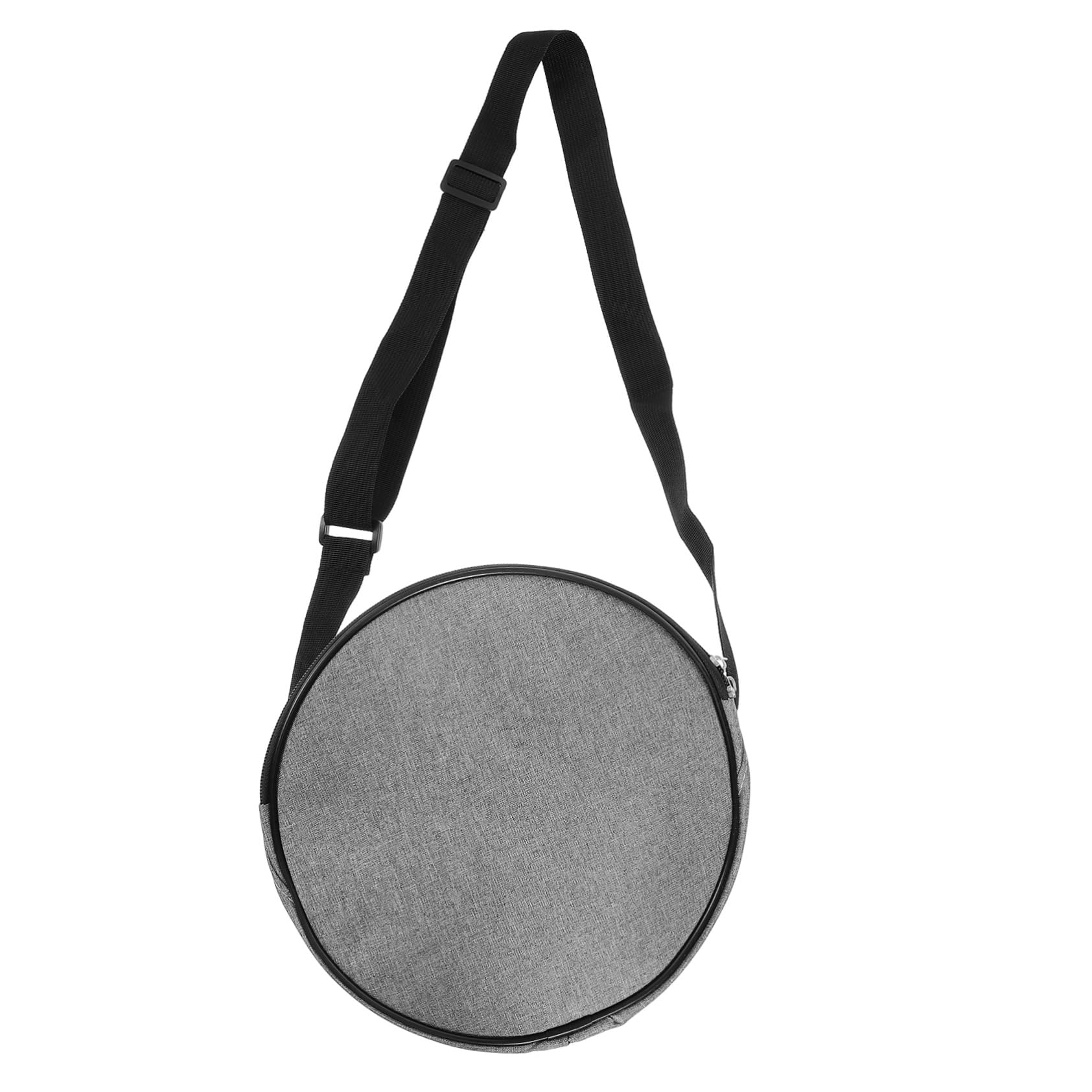 Happyyami Portable Disc Golf Bag Waterproof Flying Disc Carrying Case Polyester Golf Storage Shoulder Bag Golfing Gear