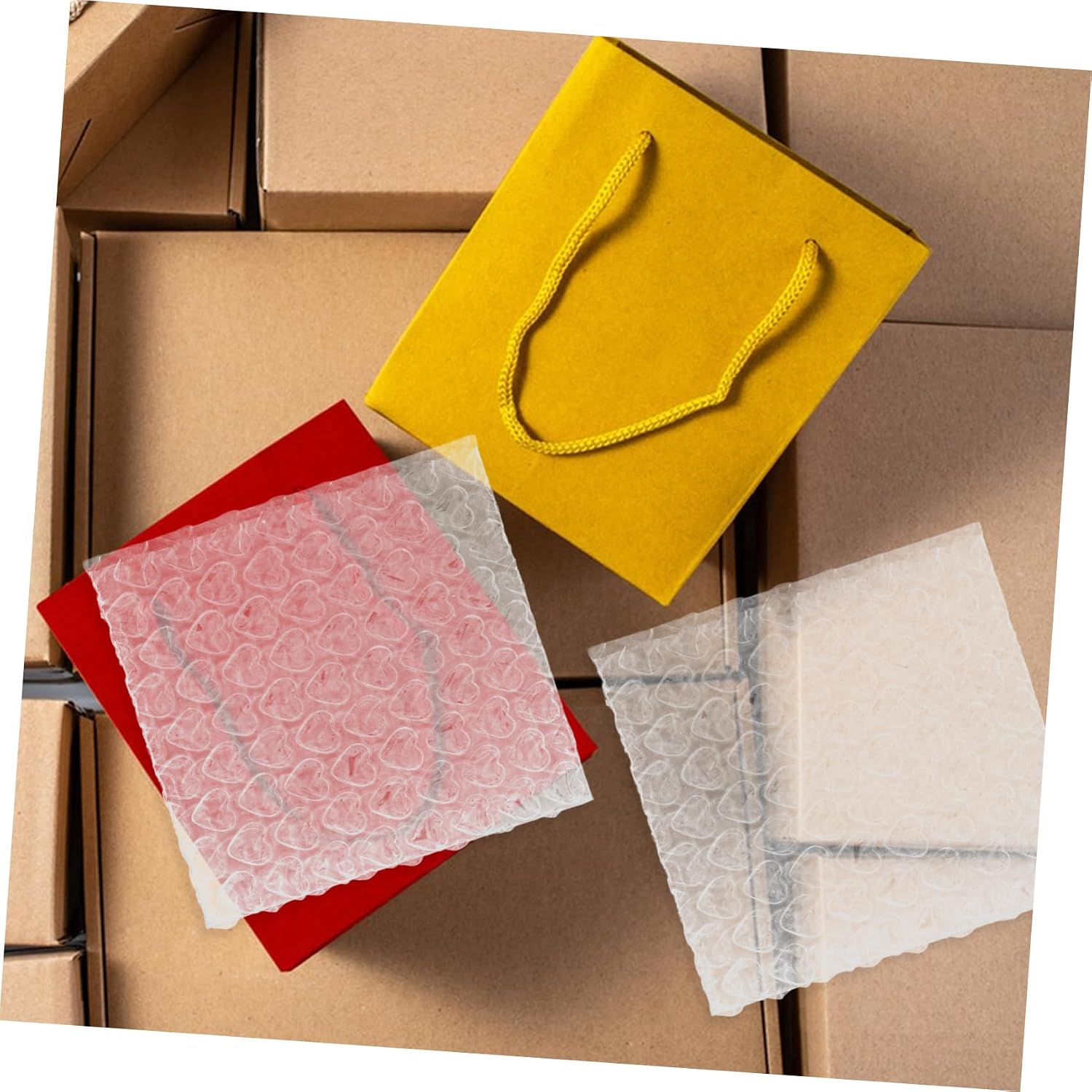 DOITOOL 100pcs Bubble Pouches Thickened Cushion Envelopes for Shipping Moving and Home Storage Shock Resistant Protective Wrap for Fragile Goods Versatile Packaging