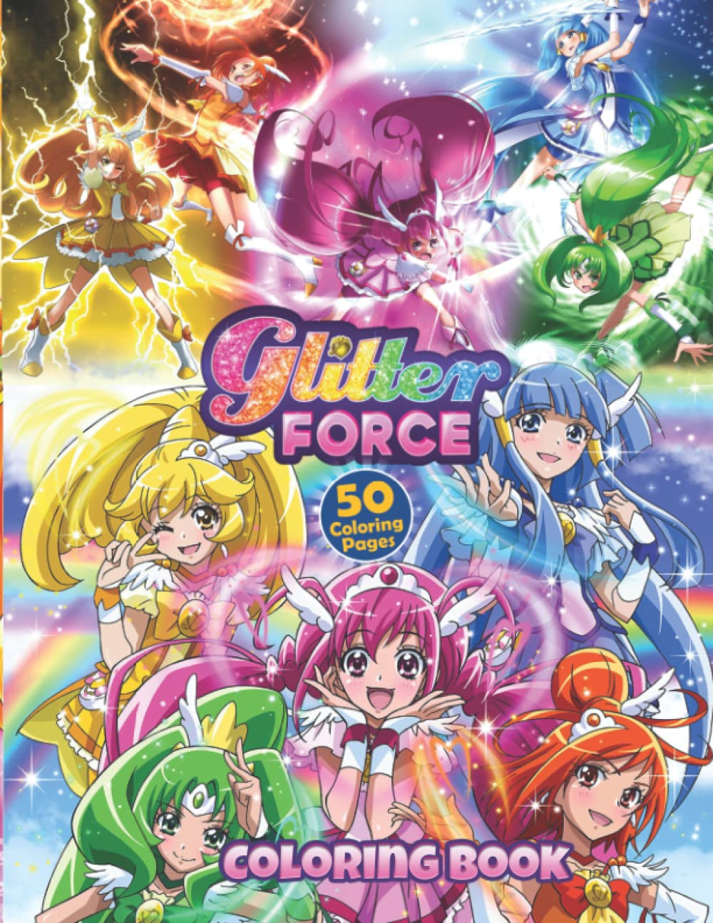 Buy Glitter Force Coloring Book Glitter Force Doki Doki Coloring Book