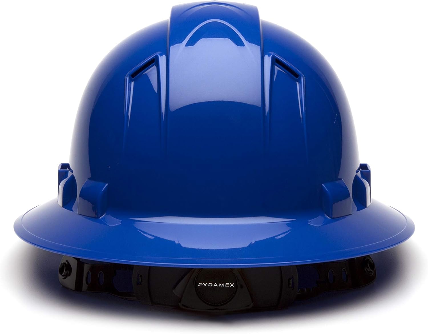 Pyramex Ridgeline Full Brim Vented Hard Hat 4 Point Ratchet Suspension