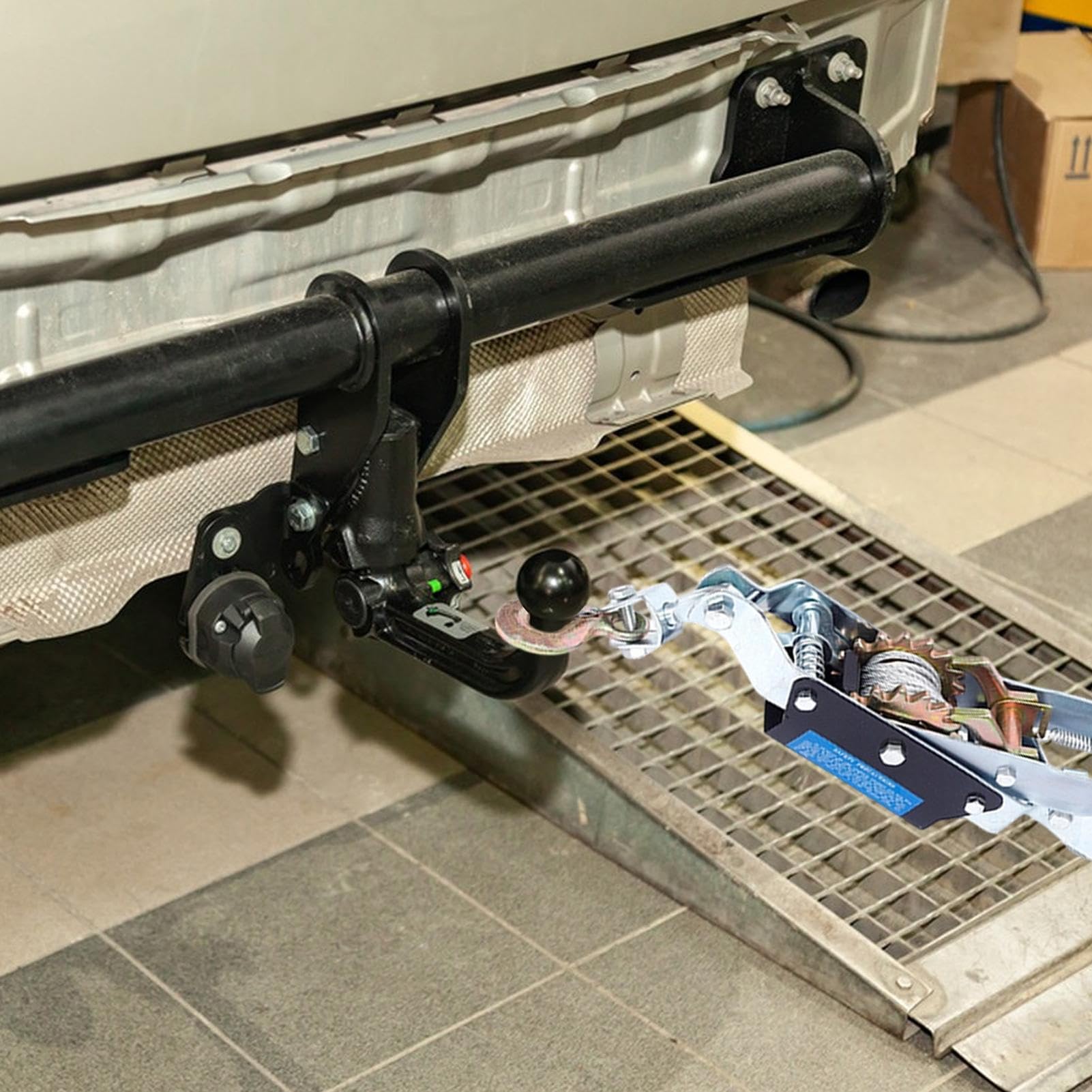 Argano Manuale Tendicavo Manuale | Attrezzo per Tirare Cavi Per Trazione, Crimping, Giardino, Imballaggio, Installazione, Corniciatura E Ringhiera Per Deck
