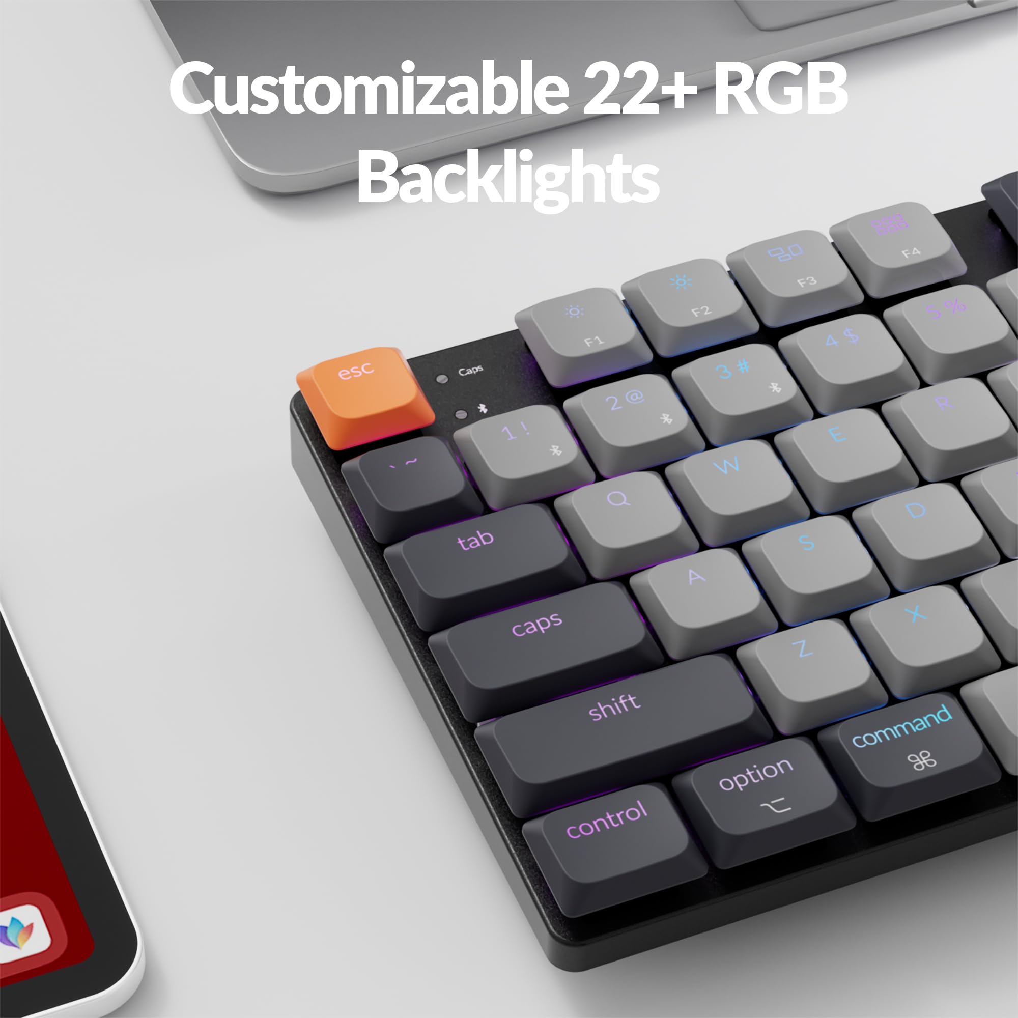 Amazon.com: Keychron K1 (Version 6) Low Profile Wireless