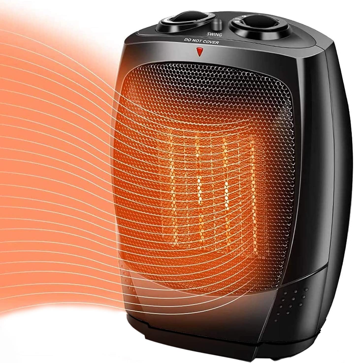 Small Space Heater for indoor use, 1500W Safety and Quiet