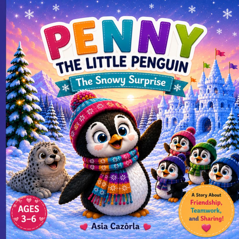 PENNY THE LITTLE PENGUIN: The Snowy Surprise (Animal Friends Adventure Collection)