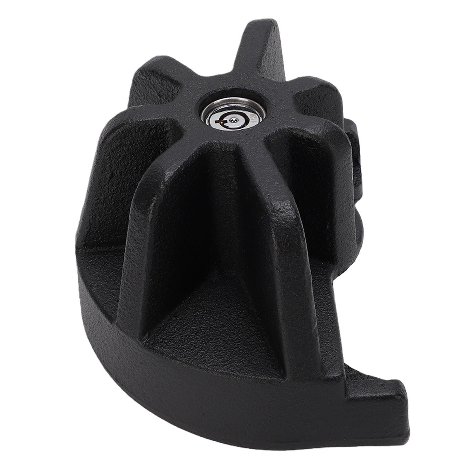 Haofy Verrou d'attelage de Remorque Antivol pour Remorques de Bateau de Camping-Car de 2 5/16 Pouces avec Construction Robuste en Acier Inoxydable, Revêtement en Poudre Noire, Résistant aux