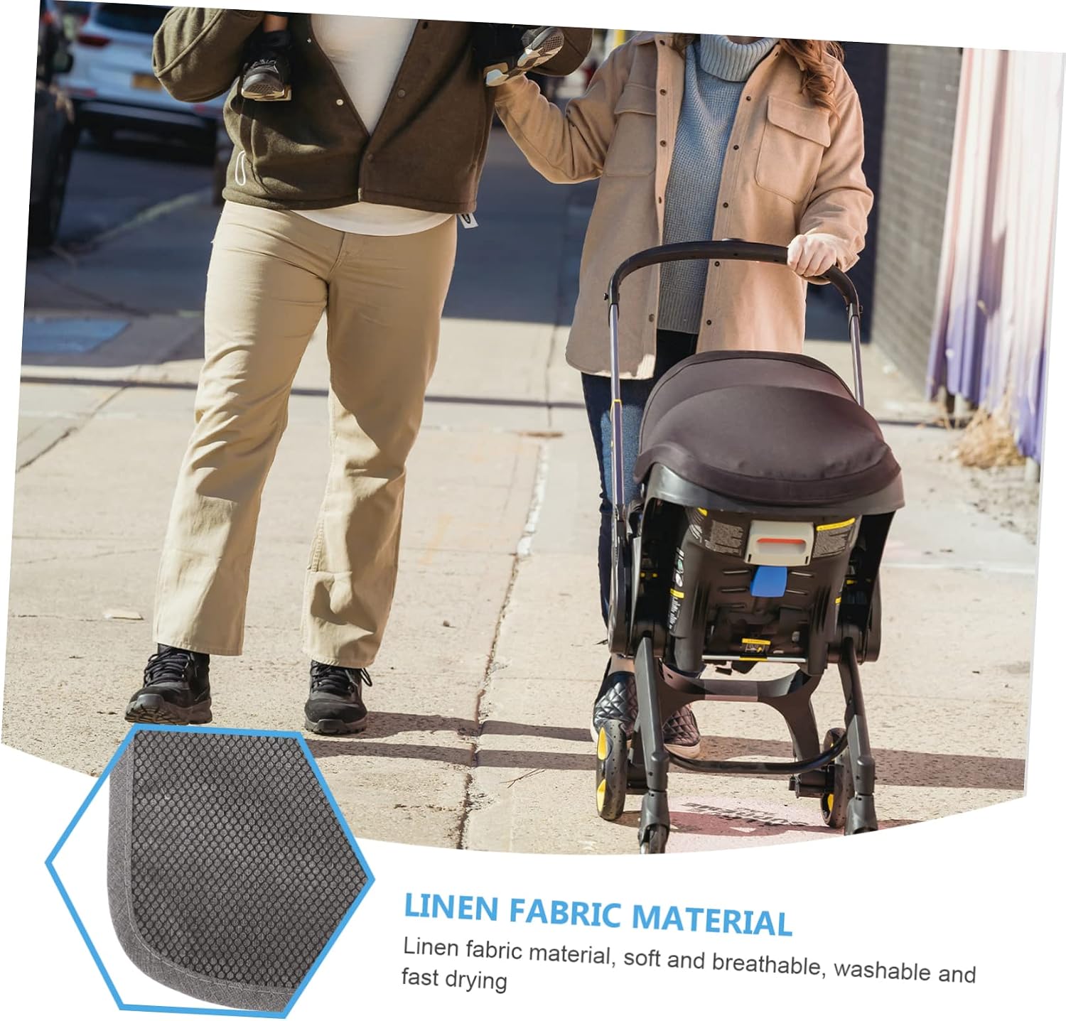 Stroller Organizer Bag Diaper Bag Organizer Pouches Portable Snack Tray Accessory for Travel