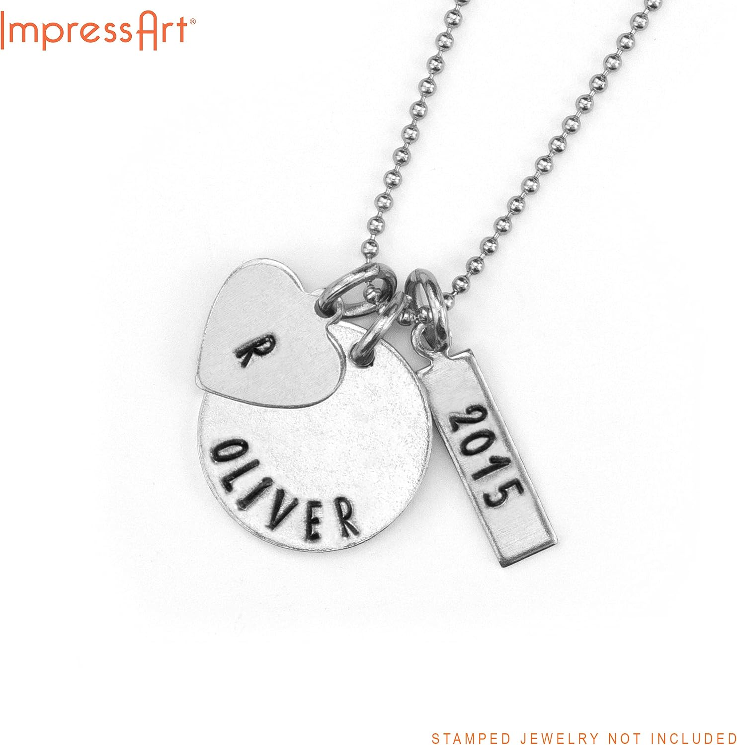 ImpressArt - Basic Homeroom Numbers Metal Stamp Set (3mm) for Hand Stamping Projects and Jewelry Making