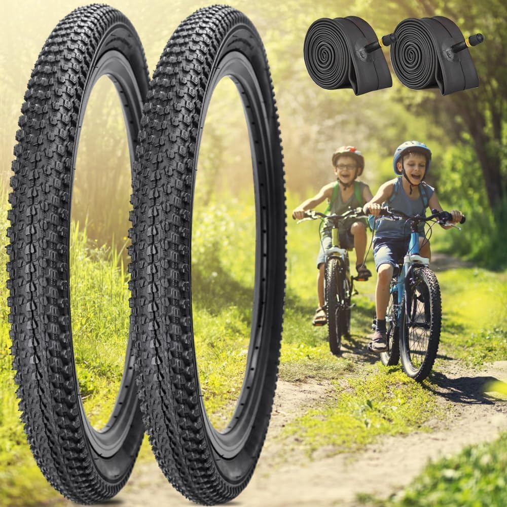 YUNSCM Lot de 2 pneus de vélo de 40,6 cm 16 x 2,125/57-305 et 40,6 cm, valves Schrader compatibles avec pneus et chambres à air de vélo 16 x 2,0 16 x YUNSCM Lot de 2 pneus de vélo de 40,6 cm 16 x 2,125/57-305 et 40,6 cm, valves Schrader compatibles avec pneus et chambres à air de vélo 16 x 2,0 16 x