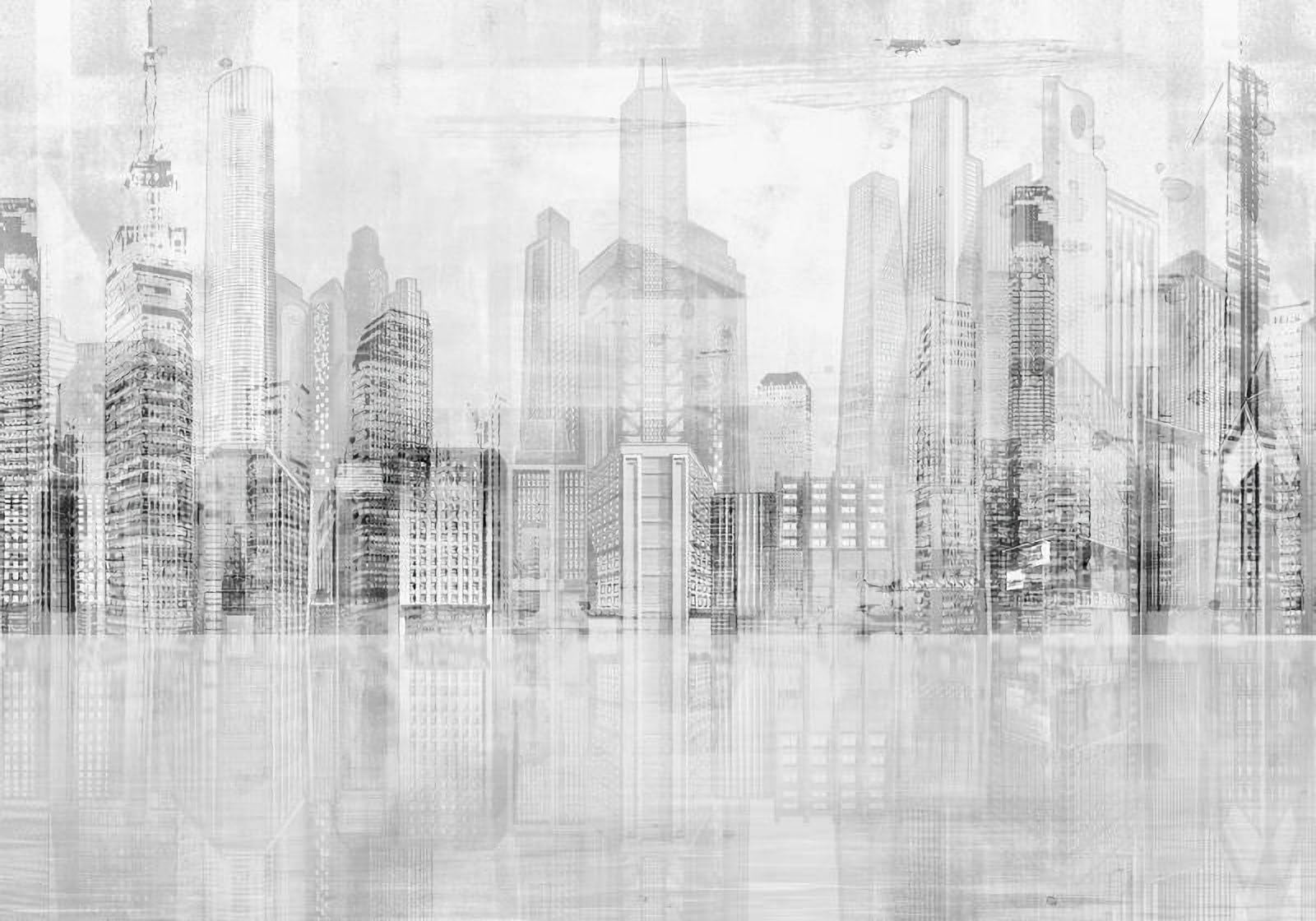 Papier peint panoramique 430cmx300cm idéal pour agrandir une chambre d'adulte
