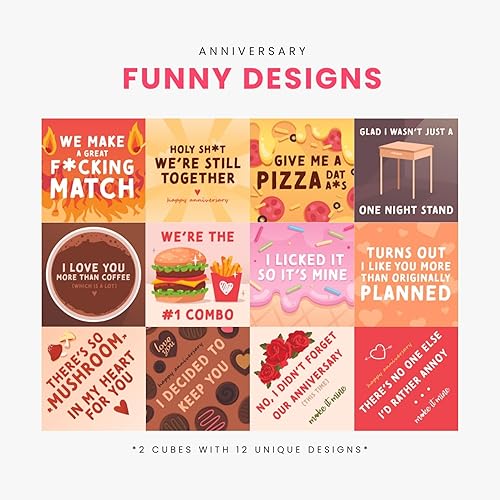 Miniatura 2 de Make It Mine PopBox, la explosión original de confeti Pop Up divertida tarjeta de felicitación de aniversario con dos cubos de imagen emergentes 3D