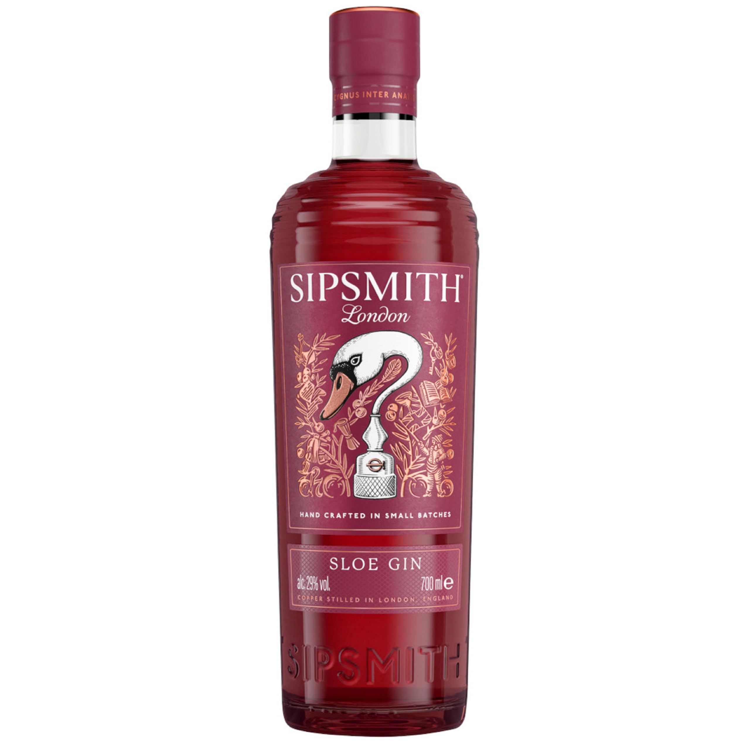 Sipsmith Sloe Gin – Handgepflückte Schlehen, angesetzt im London Dry Gin, 29% Vol, 700 ml