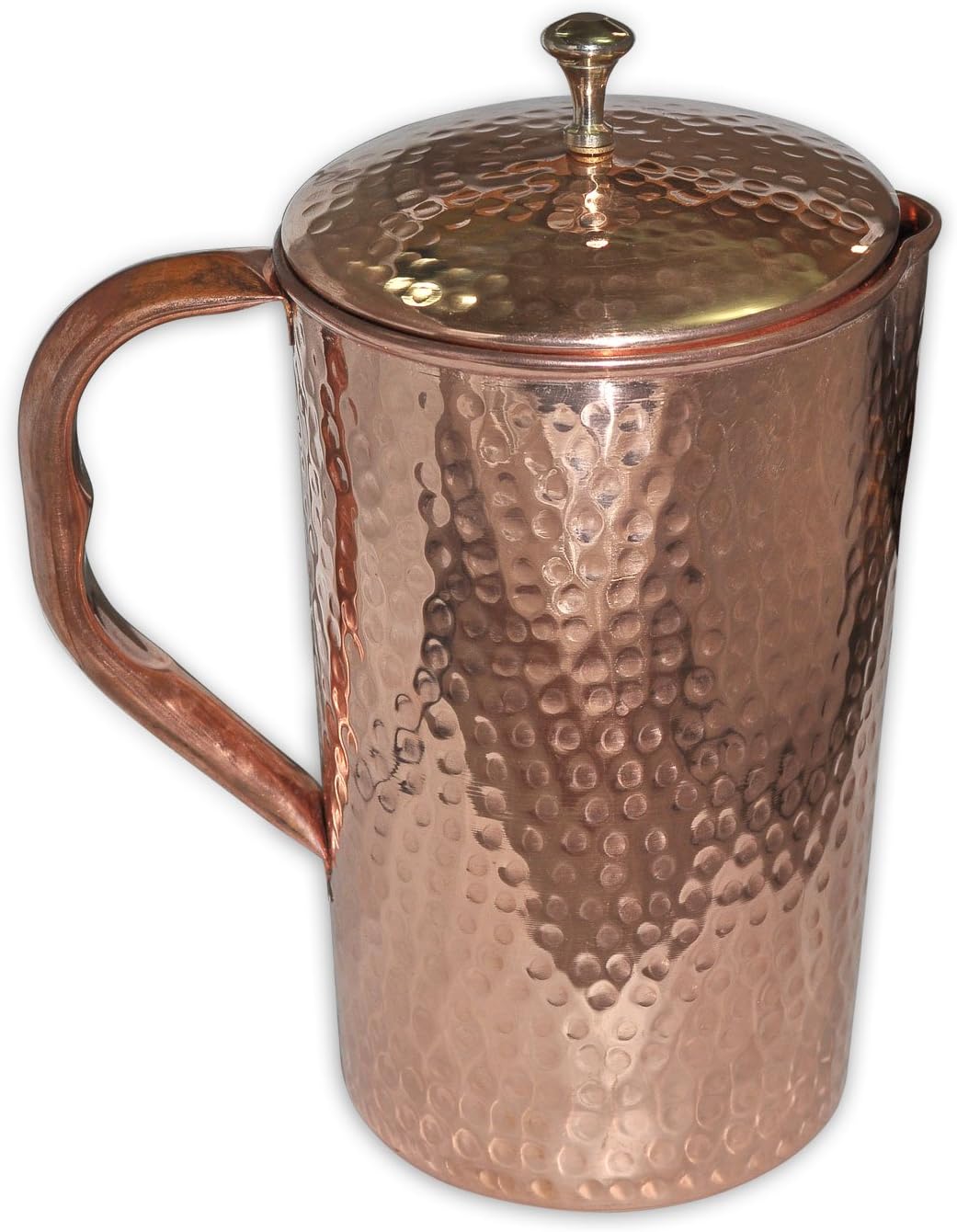 ® High Quality Pure Copper Jug with Lid for Health Benefits