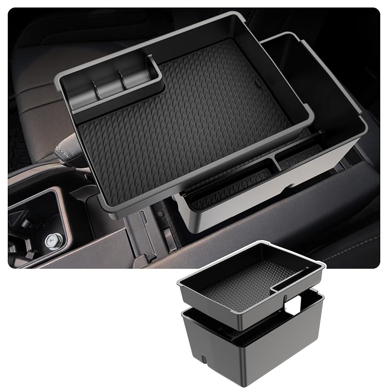 Organizador de Console Central para Lexus TX 2024–2026 350, 500h e 550h+, Bandeja de Apoio de Braço Wuchurth