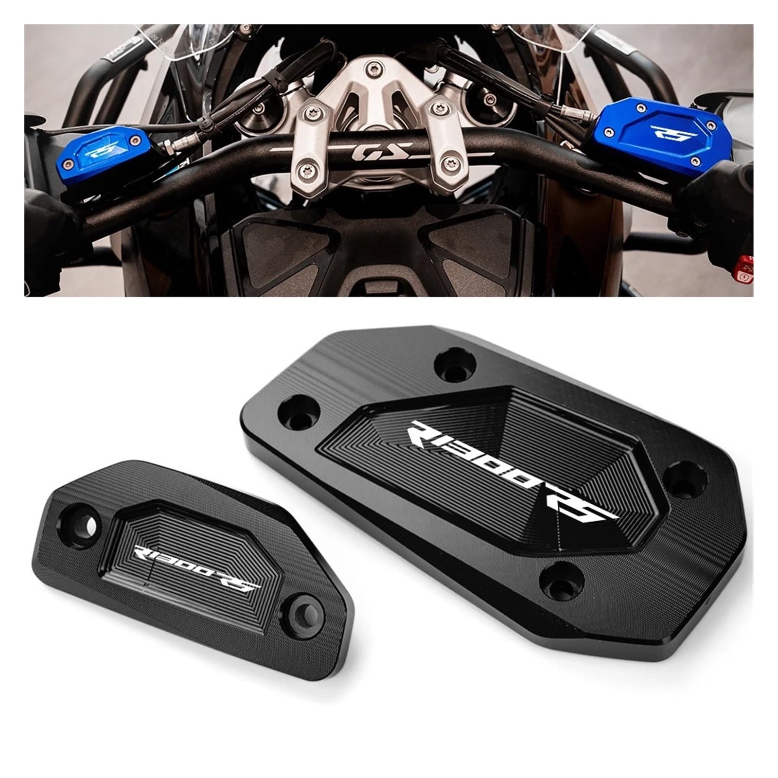 Bremszylinderdeckel Vorne Brems Für R1300R R1300RS R 1300 1300R 1300RS 2025 2026 Motorrad Aluminium Vorderradbremse Kupplung Flüssigkeitsbehälter Kappen Abdeckungen