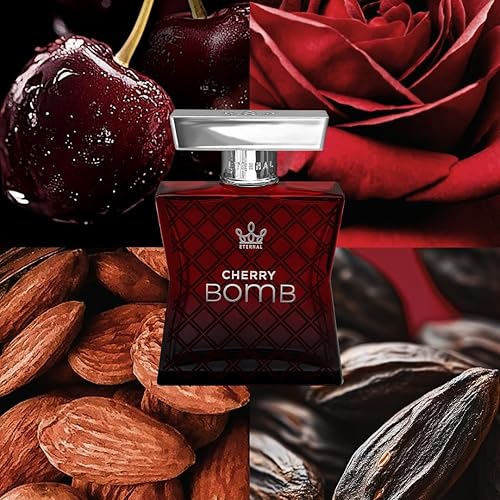 Miniatura 9 de Eternal Cherry Bomb - Inspirado en Perfume de Cereza Lost Luxury - 3.4 oz (3.4 fl oz) - Eau de Parfum - Larga duración - Vegano - Ingredientes