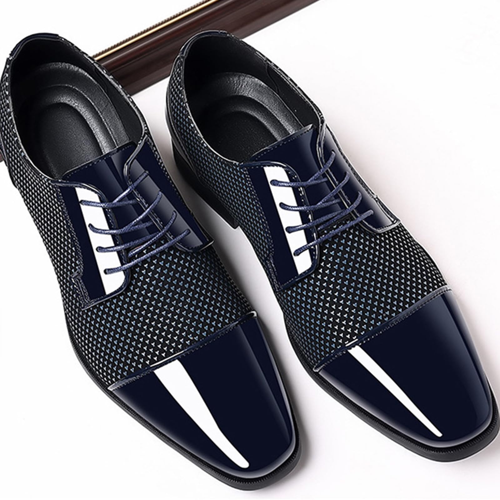 Scarpe Oxford da Uomo Eleganti in Pelle Scarpe Business Classiche Stringate