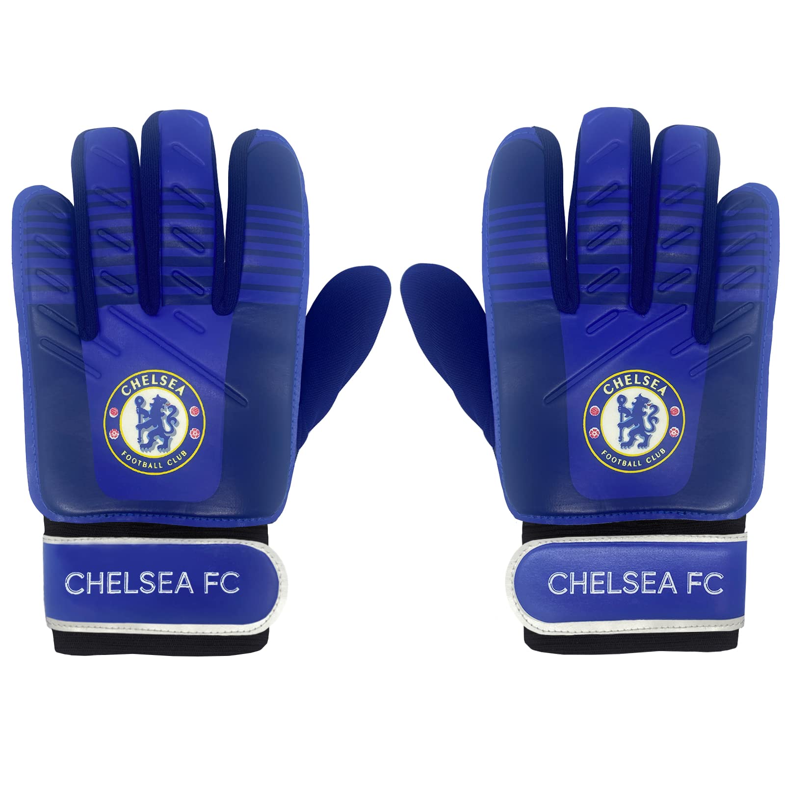 Chelsea FC - Kinder Fußball-Set - Torwarthandschuhe & Fußball - Offizielles Merchandise Größe 4