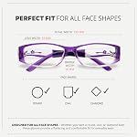 Kaylee Fashion Reading Glasses for Women, Readers for Women, Ladies Classy Comfortable Cheaters