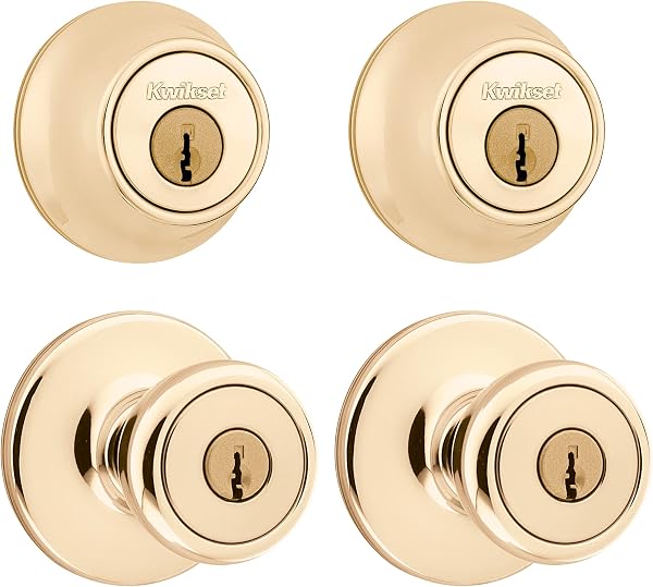 Kwikset CP Security Tylo Knob Combo Pack