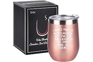 Coworker Gifts for Women: Elegant Wine Tumbler