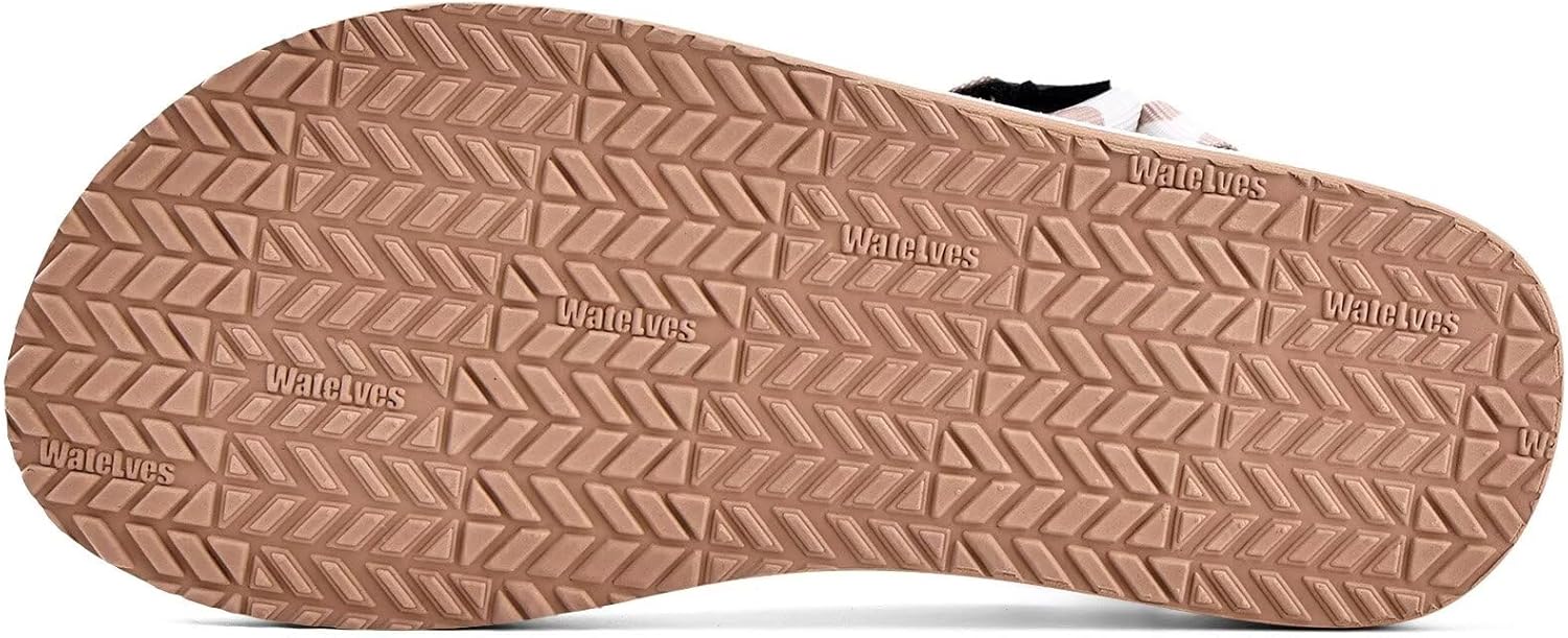 WateLves Womens-Sport-Sandals Hiking Sandals with-Arch-Support Webbing-Outdoor-Beach-Water-Sandals for Travel-Walking-Trekking-Camping - Image 6