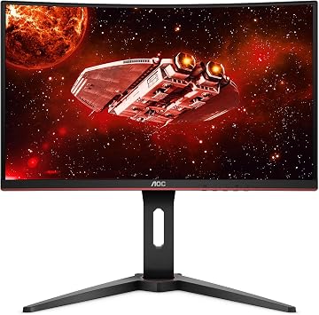 AOC - Monitor para videojuegos, curvado, sin marco, FHD 1ms VA :  Electrónica - Amazon.com