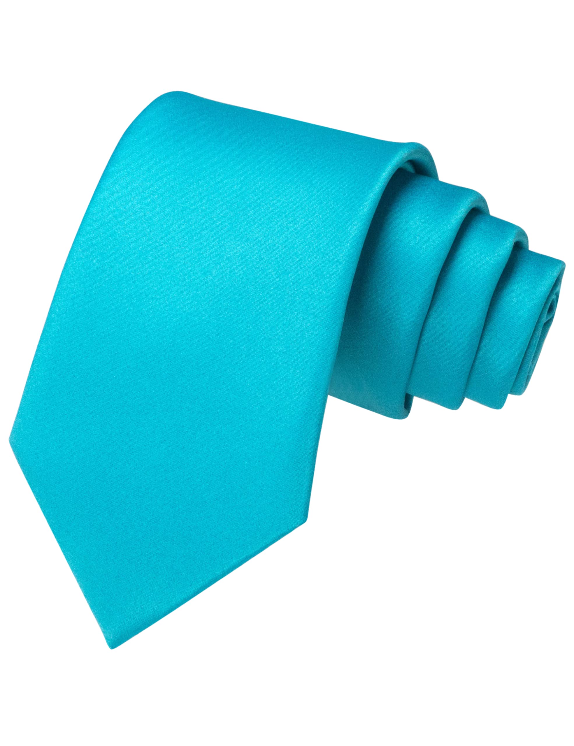 JEMYGINS Solid Color Tie Mens Necktie for Business and Wedding — view 16