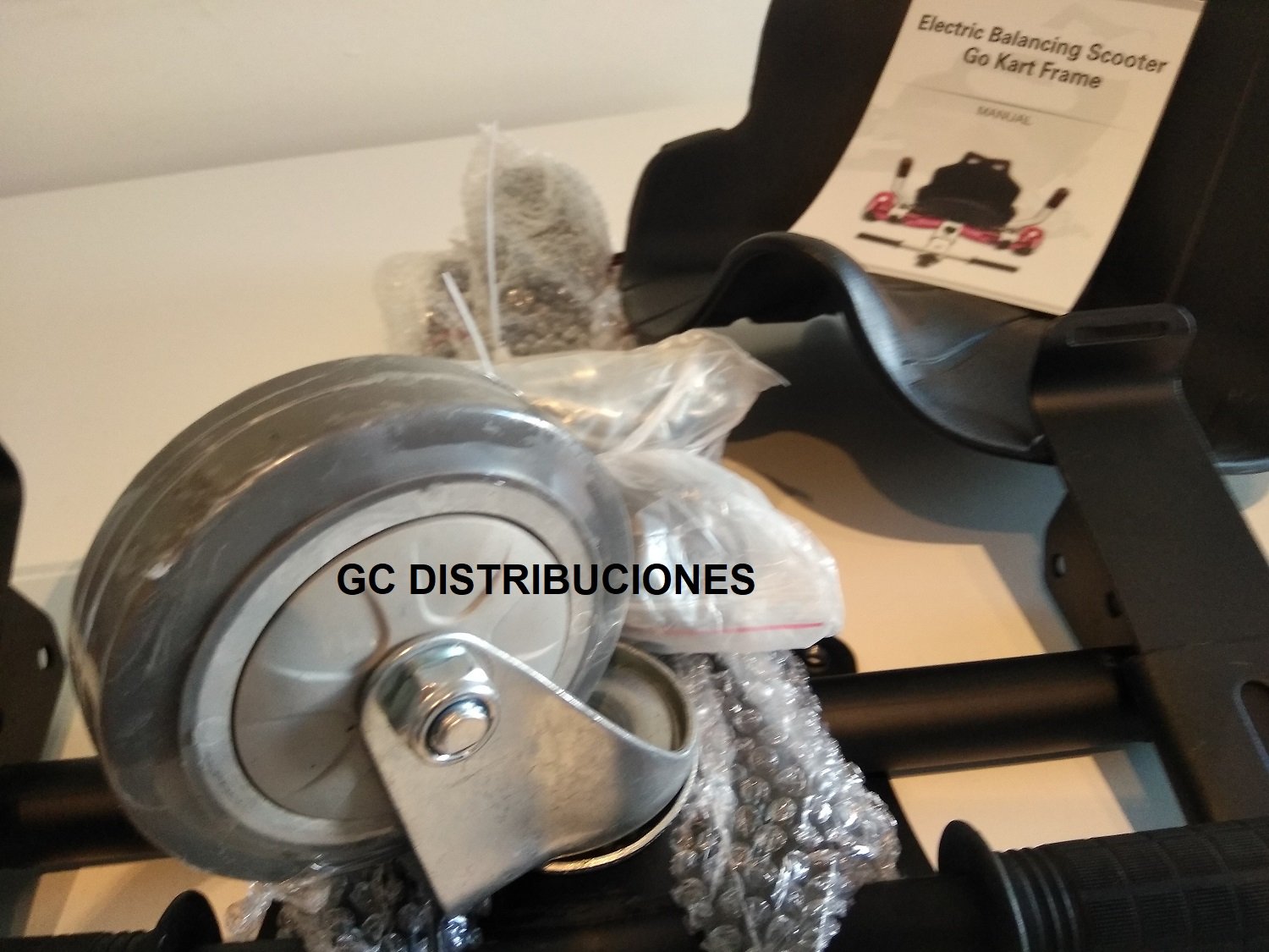 'hoverkart Sedile per Hoverboard Scooter elettrico hoverseat 6.5 "/8"/10 All Size modello 2018 (Nero) spedire 24hs/Península con Envio urgente