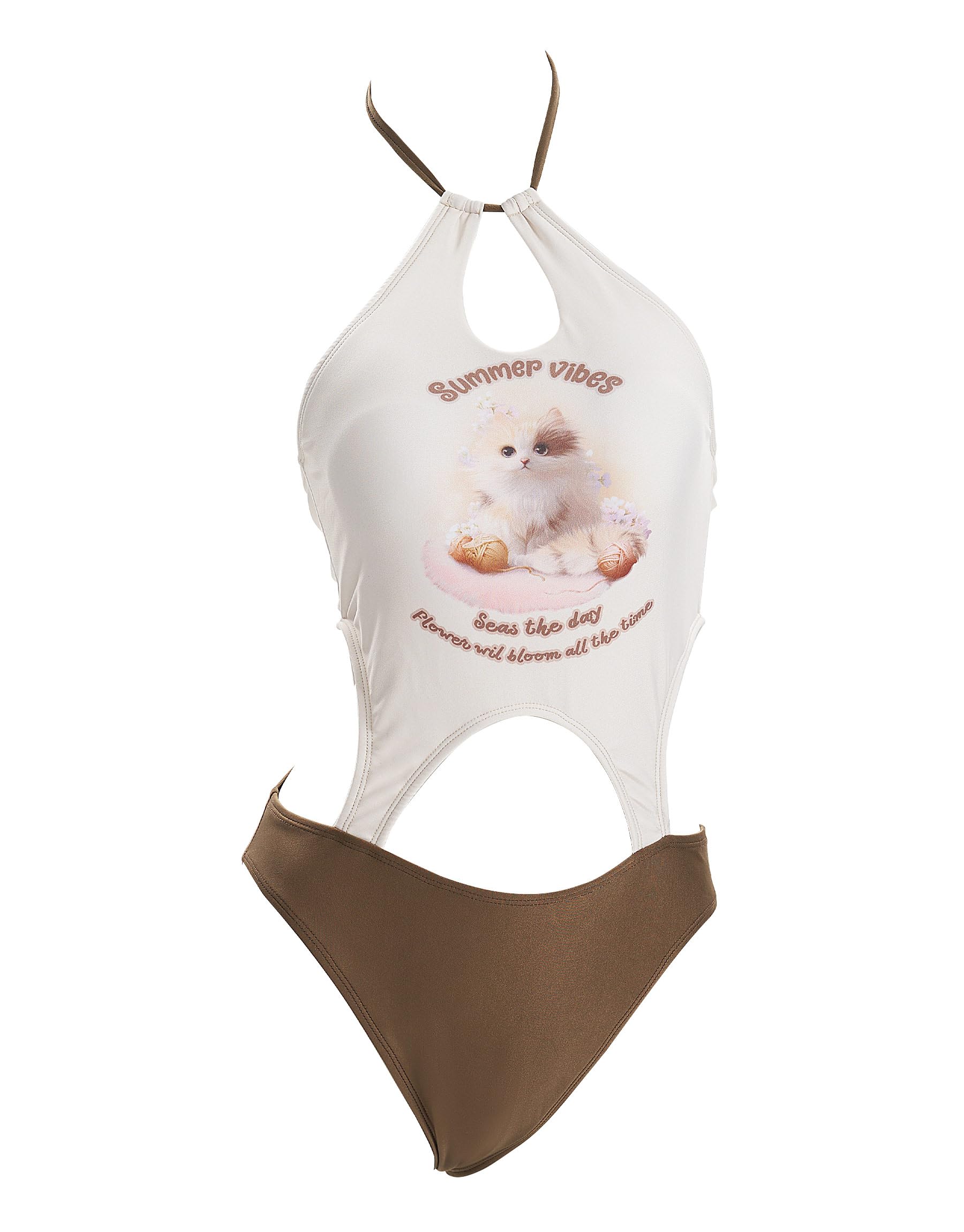 haikyuu Women Anime One Piece Swimsuit Kawaii Bathing Suit Tummy Control Swimwear