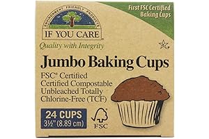 Large Capacity Jumbo Baking Cups for Overflowing Baking Delights
