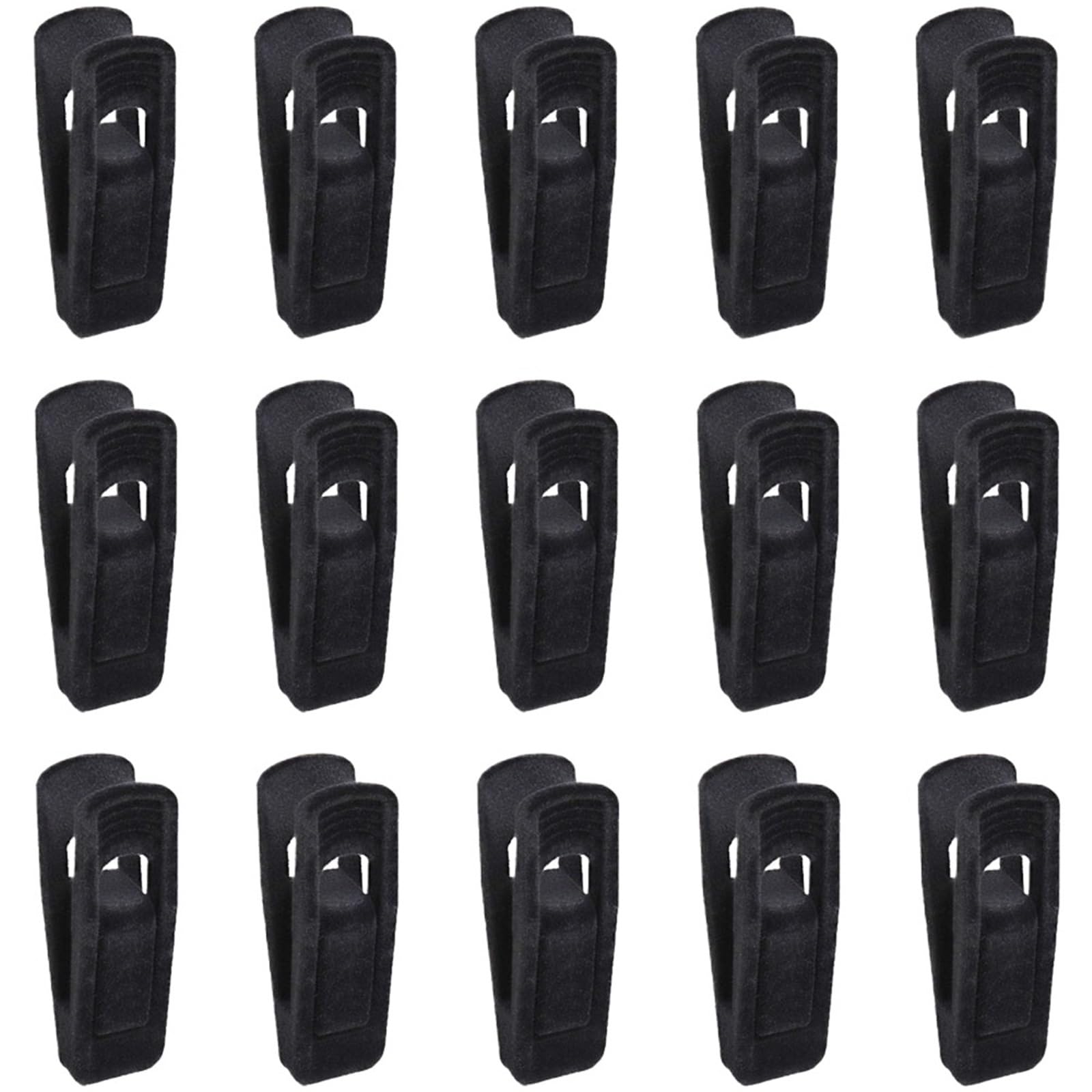50/100/150/200Pcs Plastic Clothespins Detachable Flocked Fine Line Hakama Cloth Hangers for Washing Line(2.1x7cm 200pcs)
