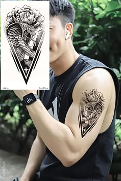 BearPear Snake Tattoo, Cobra Tattoo, Cobra Tattoo, Temporary Body Tattoo, Unisex Tattoo