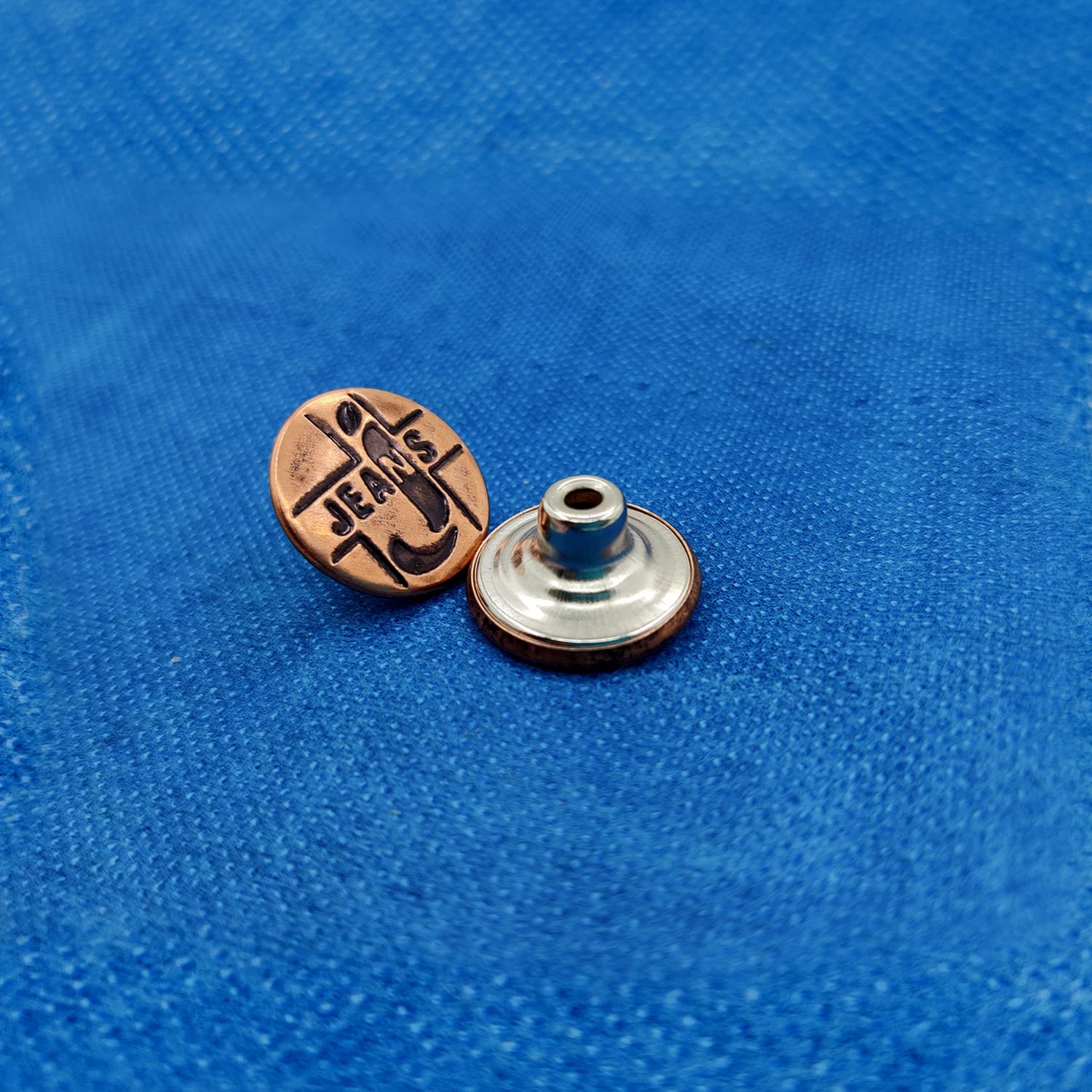 LDG WARE Metal Jeans Buttons 10 PCS 20 mm(771-JEANS Coper Jeans Buttons) 2