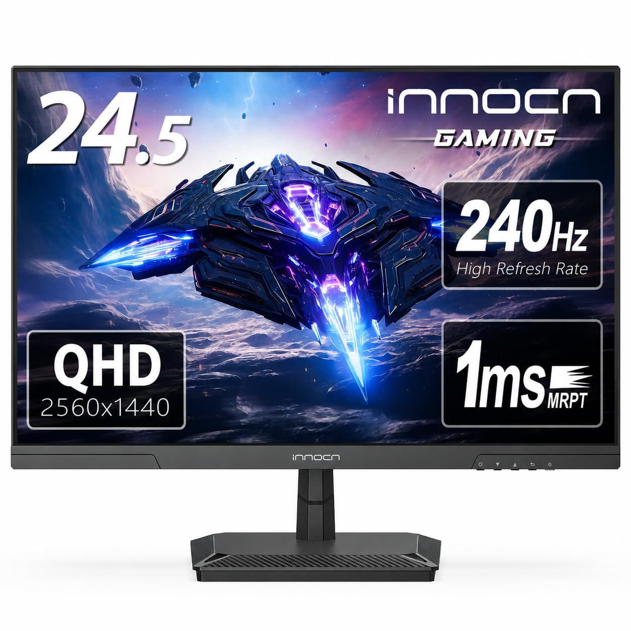 Amazon.com: INNOCN 24.5 Inch Gaming Monitor 1440P 240Hz QHD 2K PC