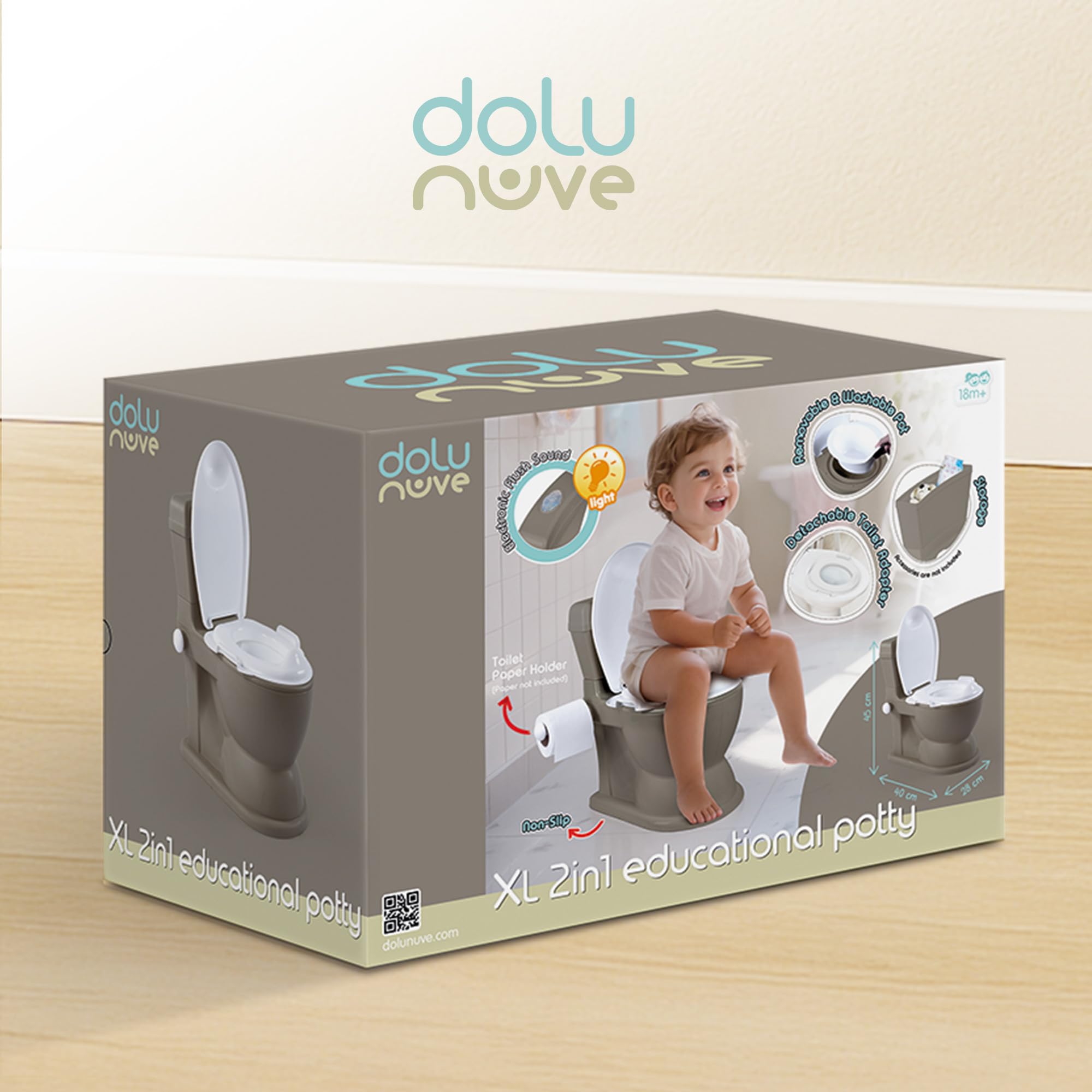 Dolu Gris Piedra XL Educativo Tarro 7564