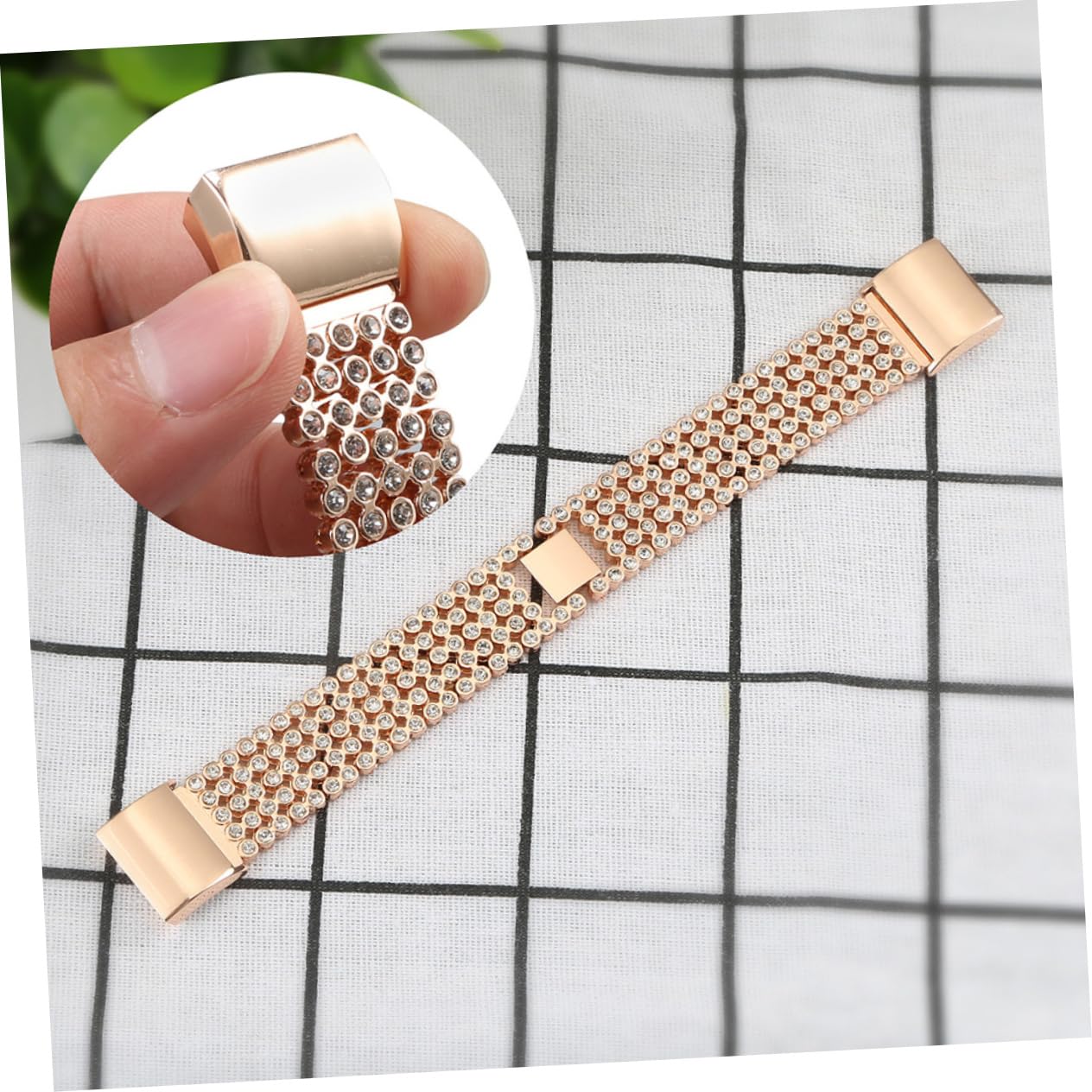 PartyKindom 3 Uds Pulsera De Acero Inoxidable Carga Ajustable 2 Pulsera Correa De Reloj Para 2 Reemplazo De Metal