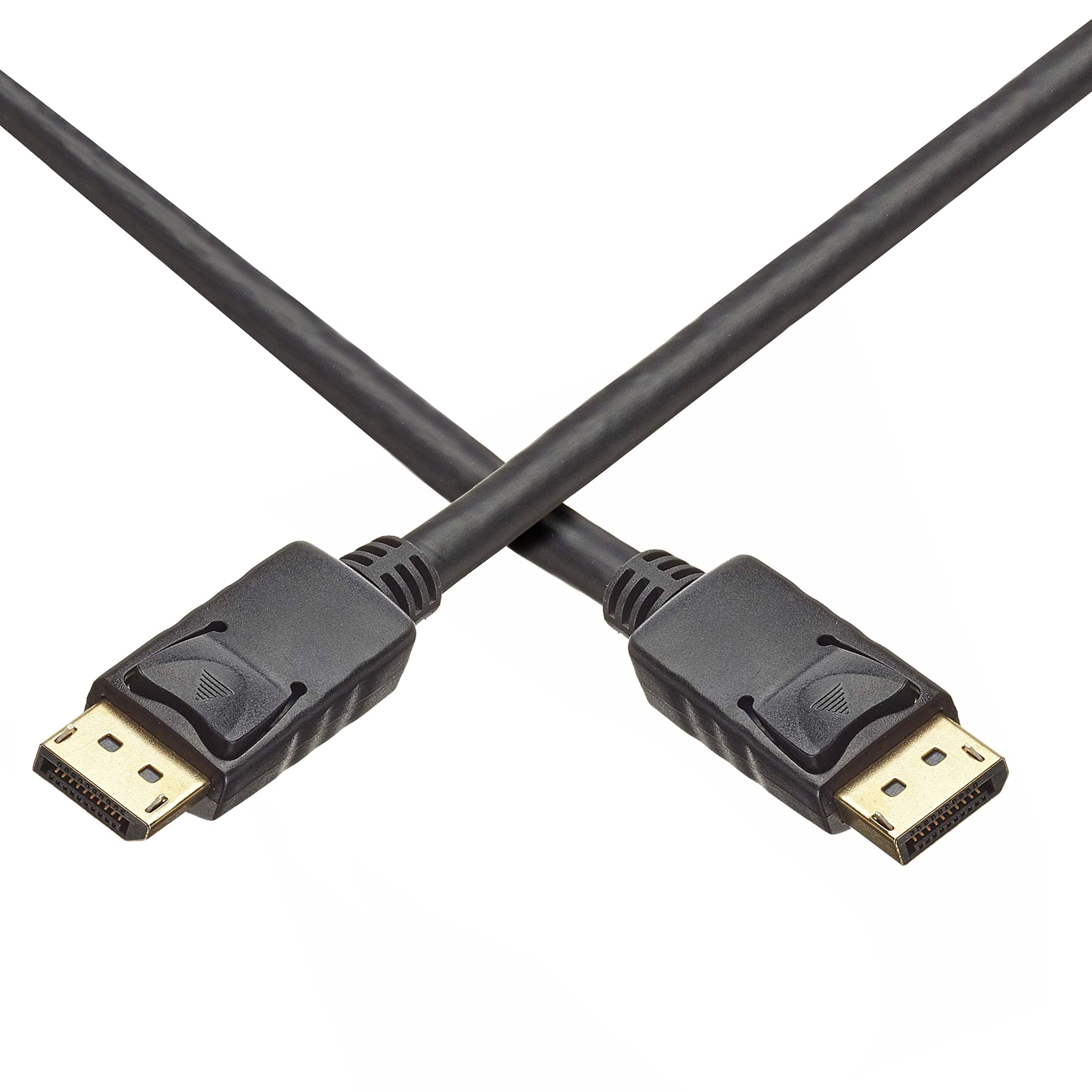 PremiumCord Kabel Połączeniowy 4K DisplayPort 1.2 M/M 1,5 m, Męski do Męskiego, 18 Gb/s, Wideo 4K Przy 60 Hz 2160p, Full HD 1080p, HDCP, Pozłacane Złącza, Czarny